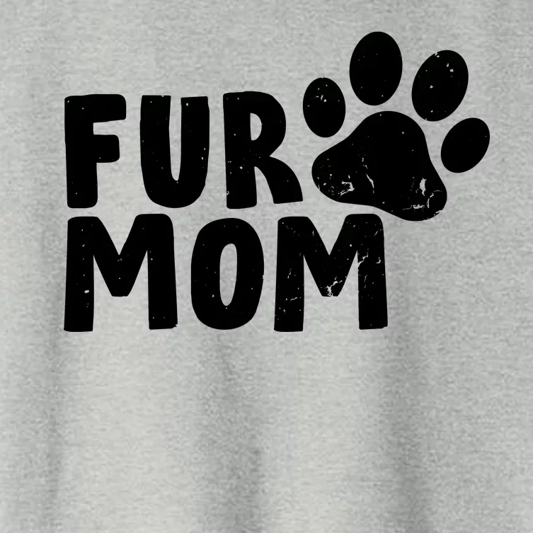 Fur Mom Women's Crop Top Tee