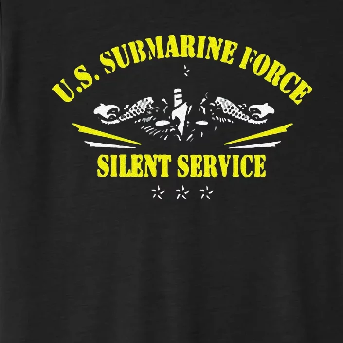 Funny U.S Submarine Force Silent Service Veteran Submariner Gifts ChromaSoft Performance T-Shirt