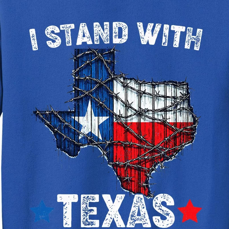 Flag Usa State Of Texas I Stand With Texas Sweatshirt