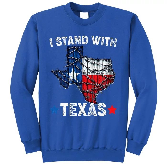 Flag Usa State Of Texas I Stand With Texas Sweatshirt