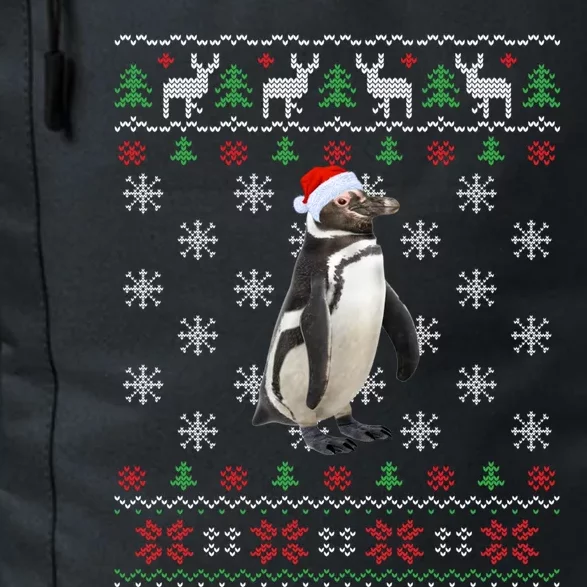 Funny Ugly Sweater Xmas Animals Christmas Penguin Lover Gift Daily Commute Backpack