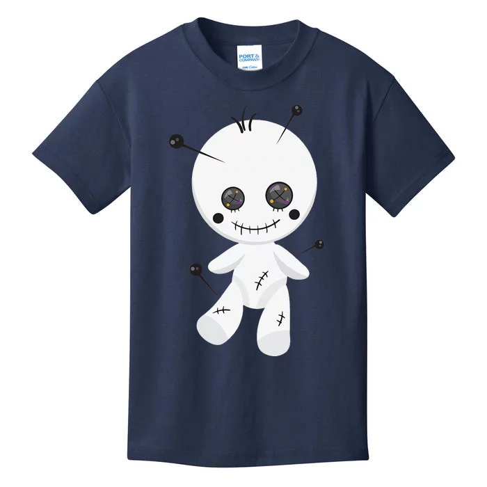 Funny Unique & Spooky Halloween Voodoo Doll Gift Kids T-Shirt