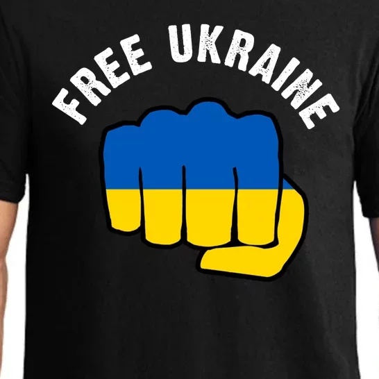 Free Ukraine Strong Pajama Set