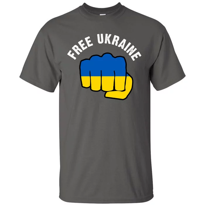 Free Ukraine Strong Tall T-Shirt