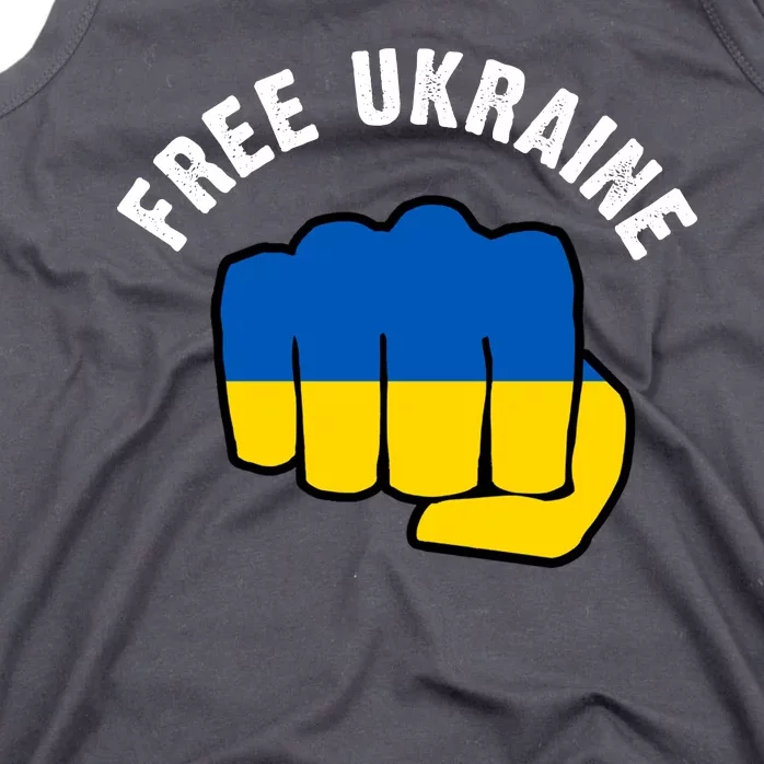 Free Ukraine Strong Tank Top