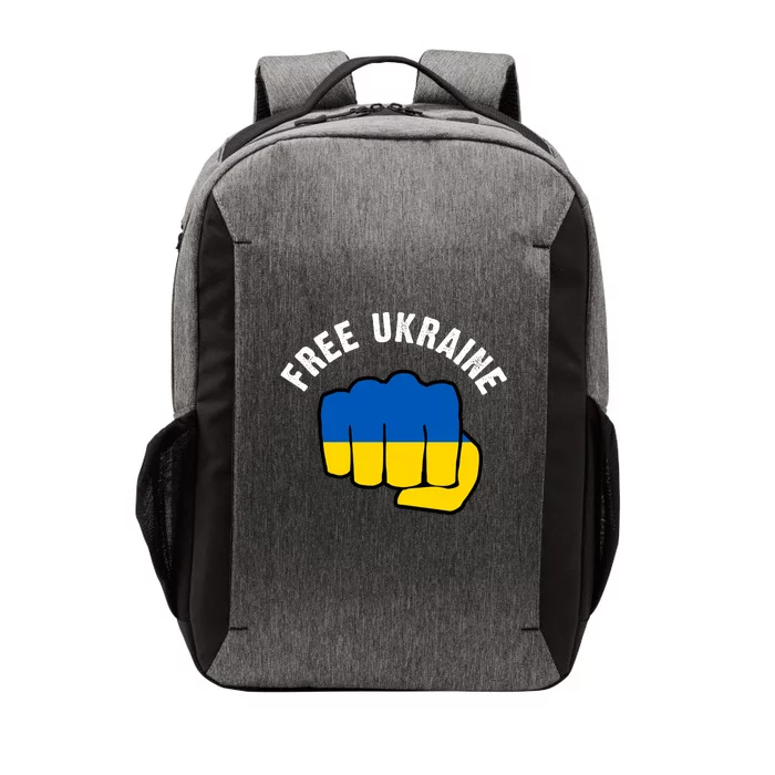 Free Ukraine Strong Vector Backpack