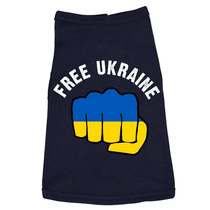 Free Ukraine Strong Doggie Tank