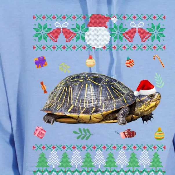 Funny Ugly Sweater Christmas Animals Santa Turtle Lover Gift Unisex Surf Hoodie