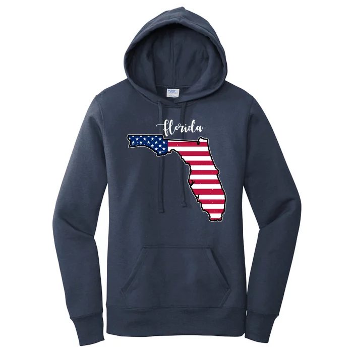 Florida United States Map Women's Pullover Hoodie