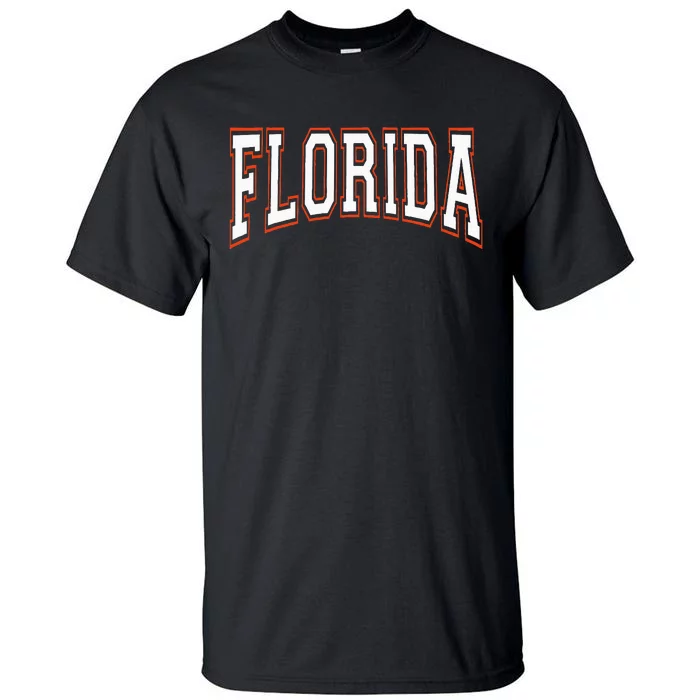 Florida United States Pride Design Tall T-Shirt