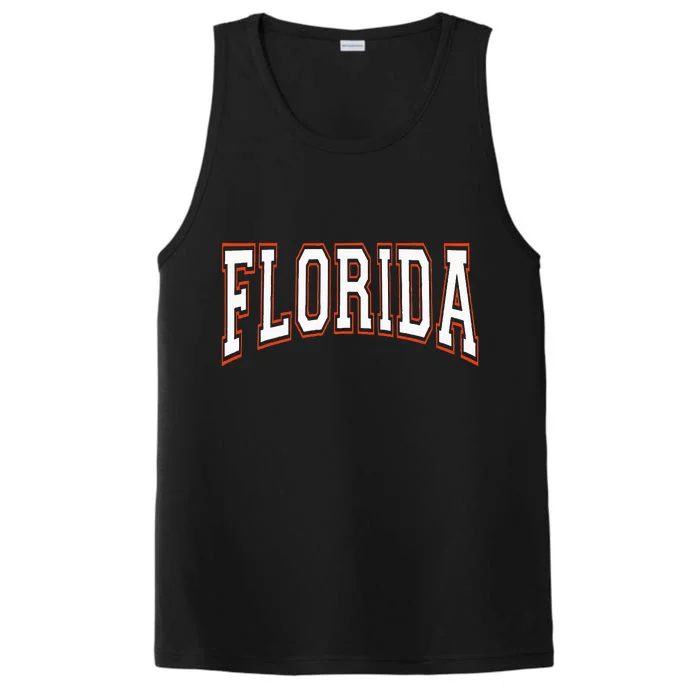 Florida United States Pride Design Performance Tank