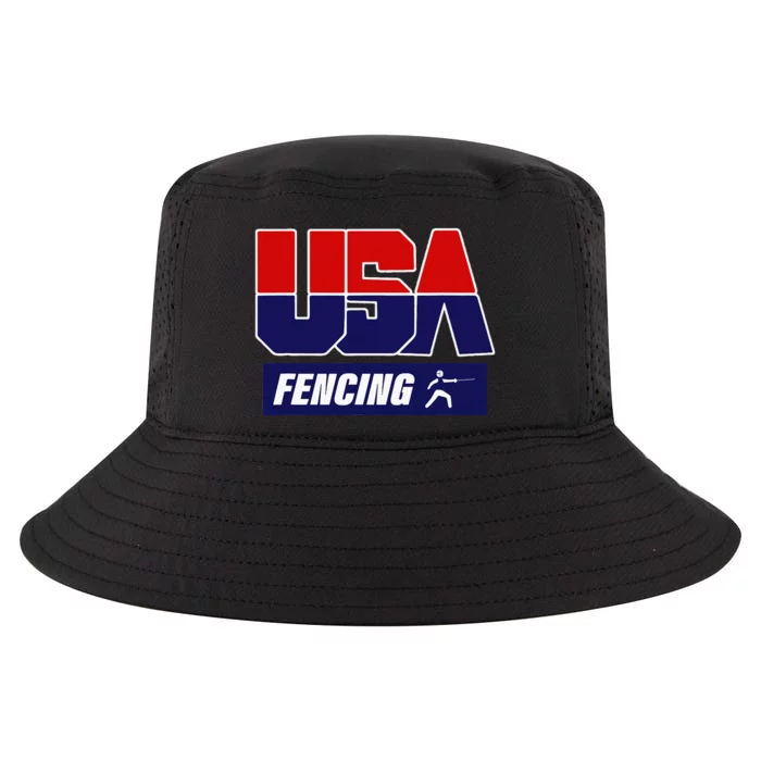 Fencing Usa Team Cool Comfort Performance Bucket Hat