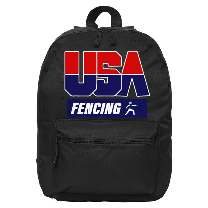 Fencing Usa Team 16 in Basic Backpack