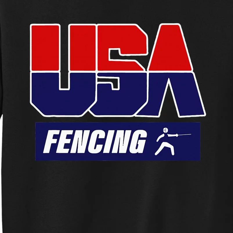 Fencing Usa Team Tall Sweatshirt