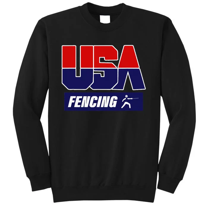 Fencing Usa Team Tall Sweatshirt