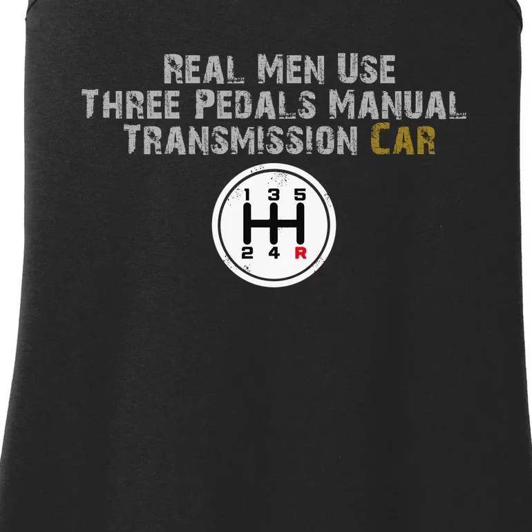 Funny Use Three Pedals Manual Transmission Car . Ladies Essential Tank