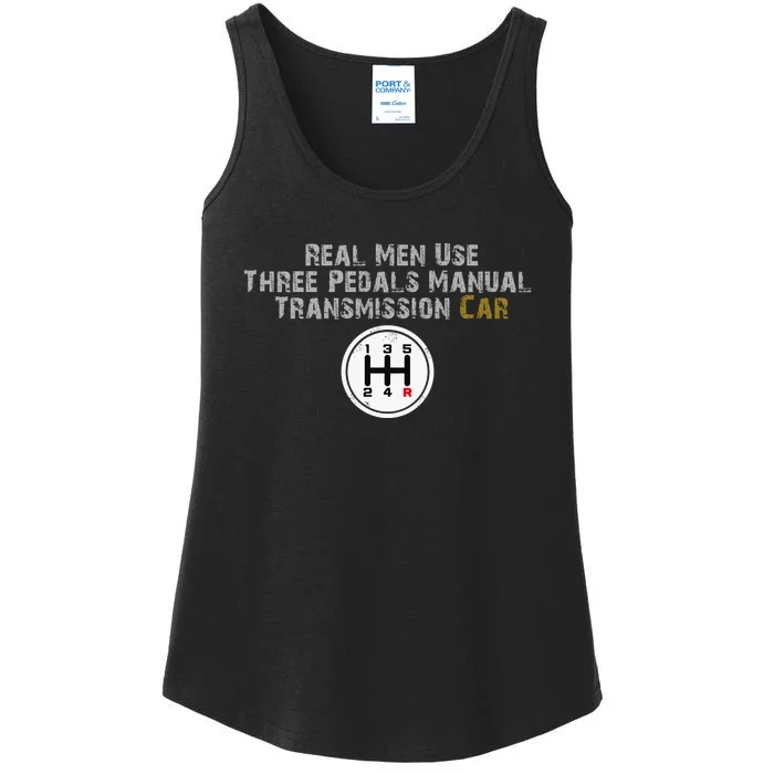 Funny Use Three Pedals Manual Transmission Car . Ladies Essential Tank