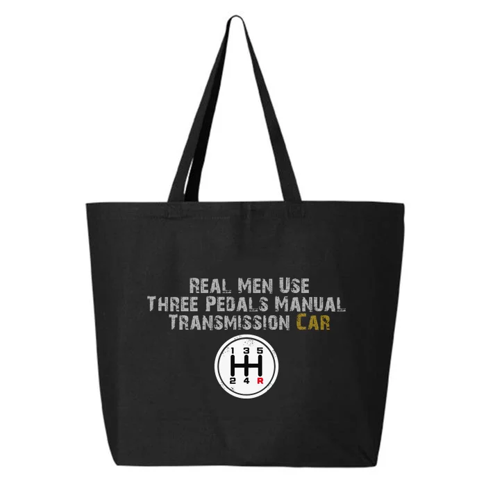 Funny Use Three Pedals Manual Transmission Car . 25L Jumbo Tote