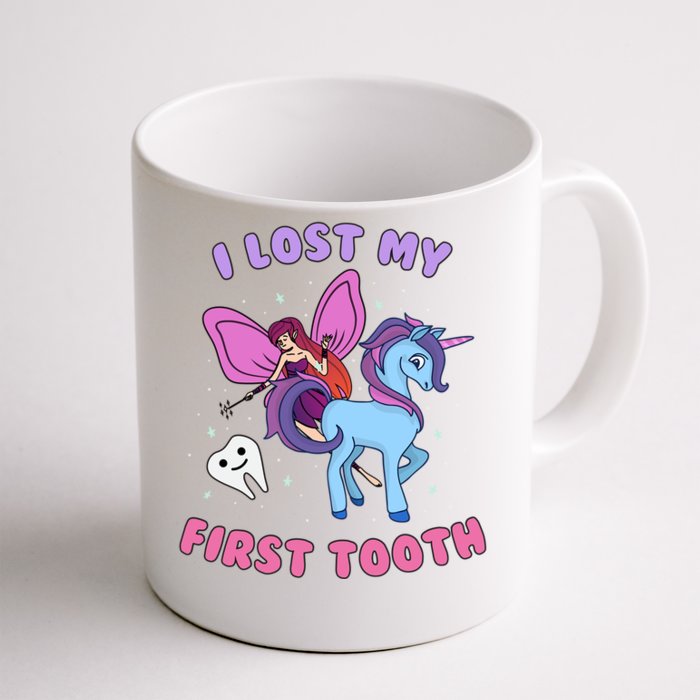 Fairy Unicorn Tooth Fairy Wiggly Teeth Meaningful Gift Front & Back Coffee Mug