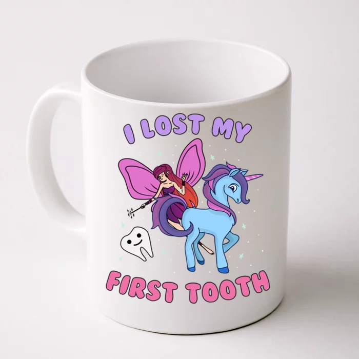 Fairy Unicorn Tooth Fairy Wiggly Teeth Meaningful Gift Front & Back Coffee Mug