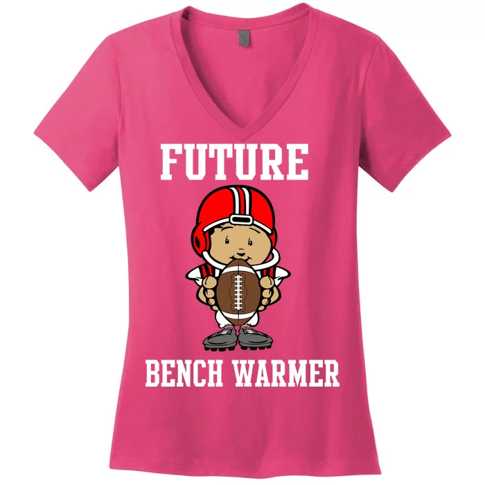 Future Bench Warmer Women's V-Neck T-Shirt