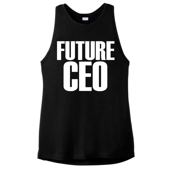 Future CEO Ladies Tri-Blend Wicking Tank