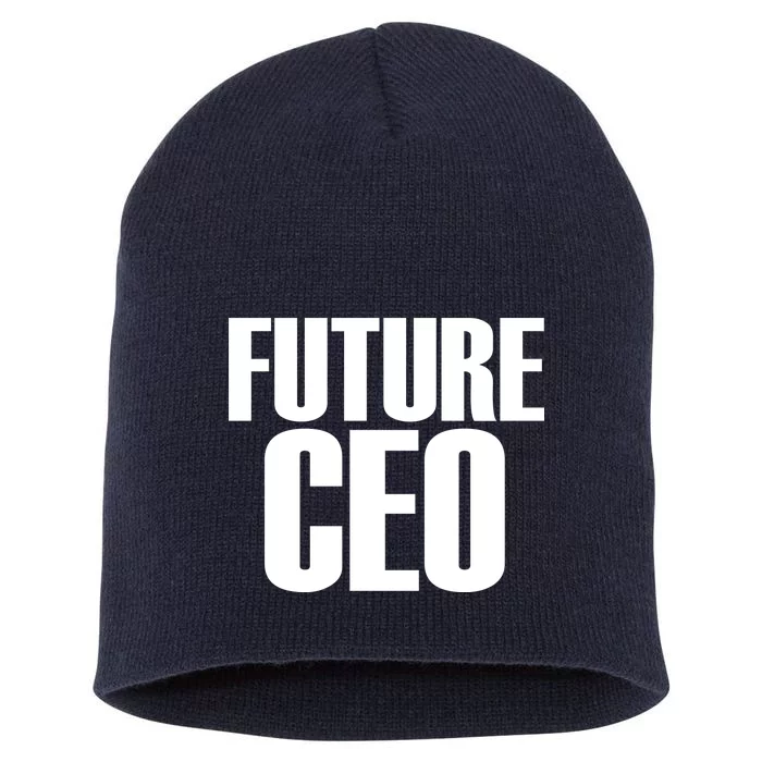 Future CEO Short Acrylic Beanie