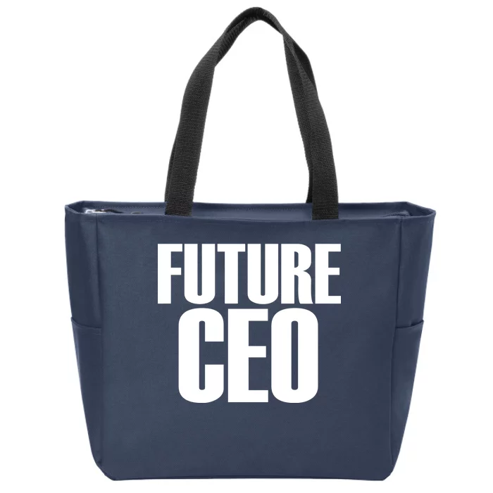 Future CEO Zip Tote Bag