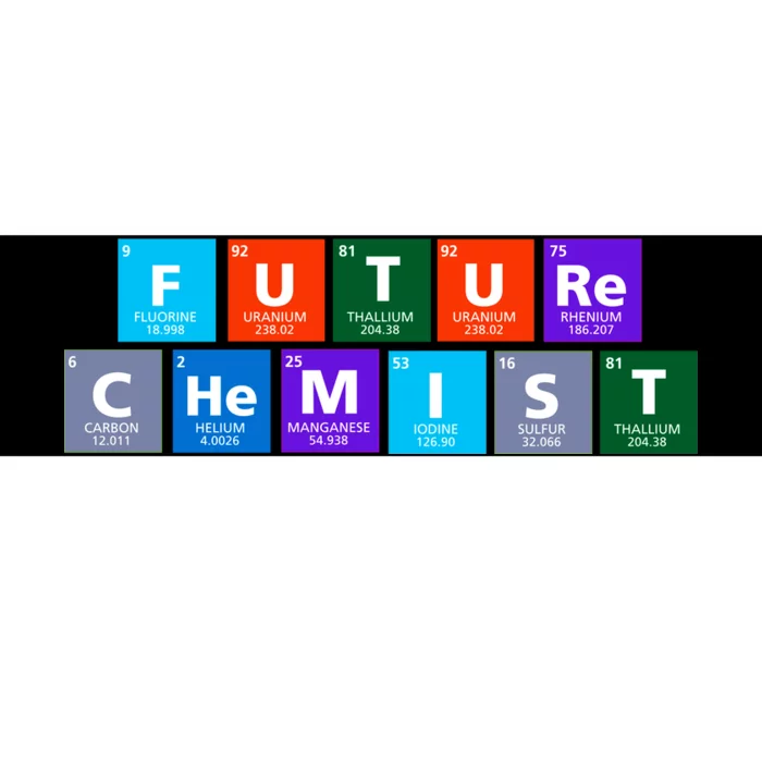 Future Chemist Bumper Sticker