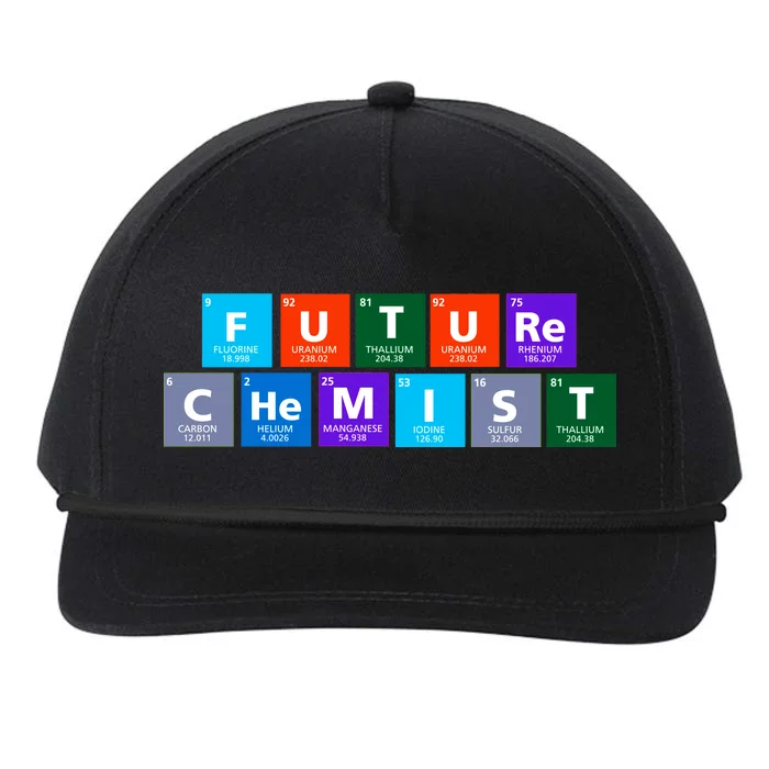 Future Chemist Snapback Five-Panel Rope Hat