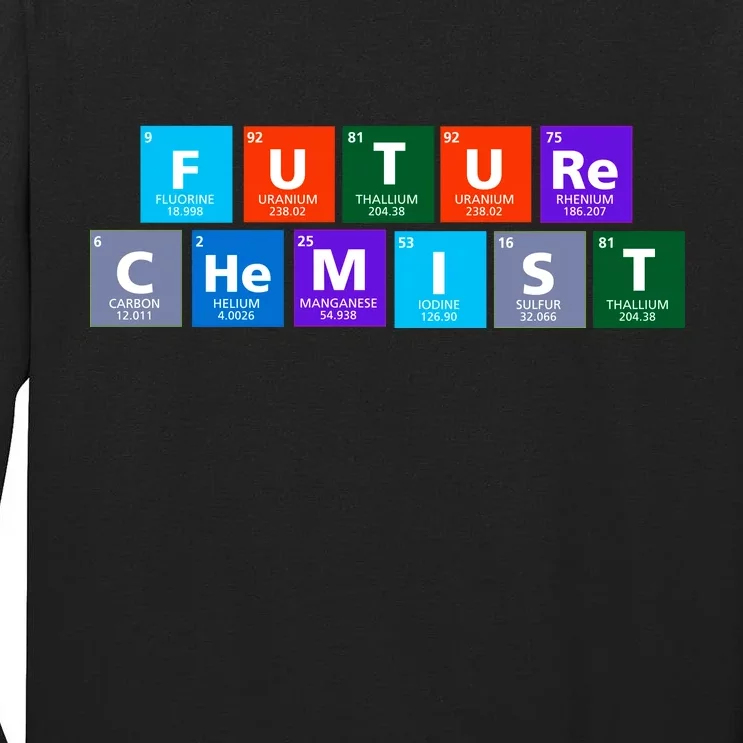 Future Chemist Tall Long Sleeve T-Shirt