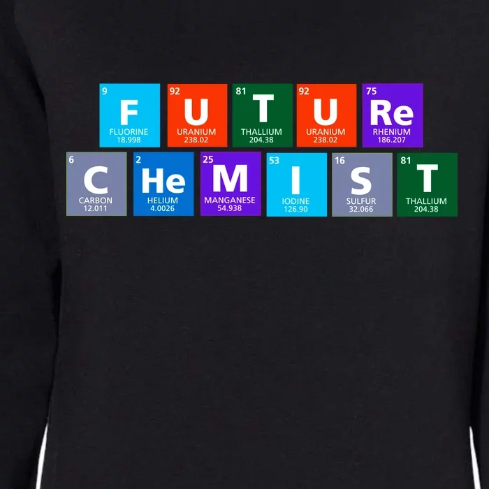 Future Chemist Womens California Wash Sweatshirt