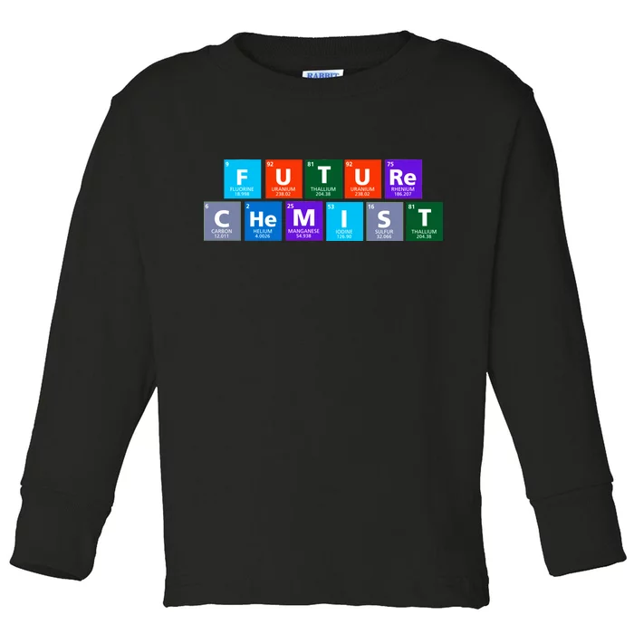 Future Chemist Toddler Long Sleeve Shirt