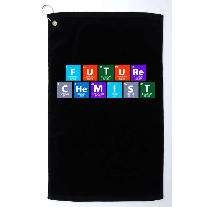 Future Chemist Platinum Collection Golf Towel