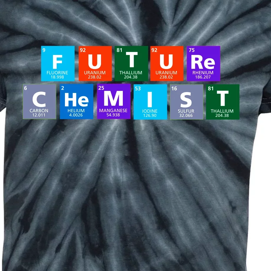 Future Chemist Kids Tie-Dye T-Shirt