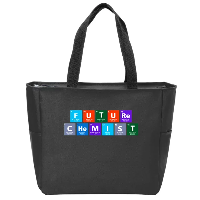 Future Chemist Zip Tote Bag