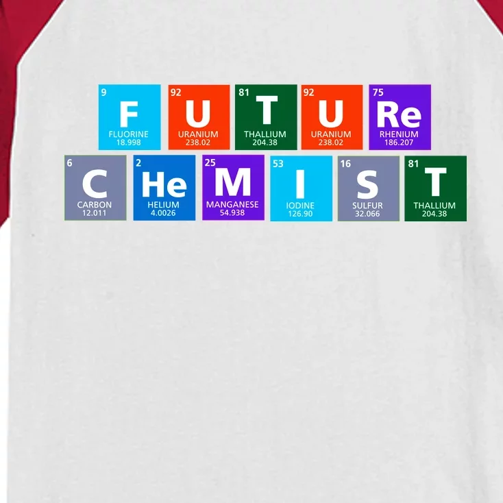 Future Chemist Kids Colorblock Raglan Jersey