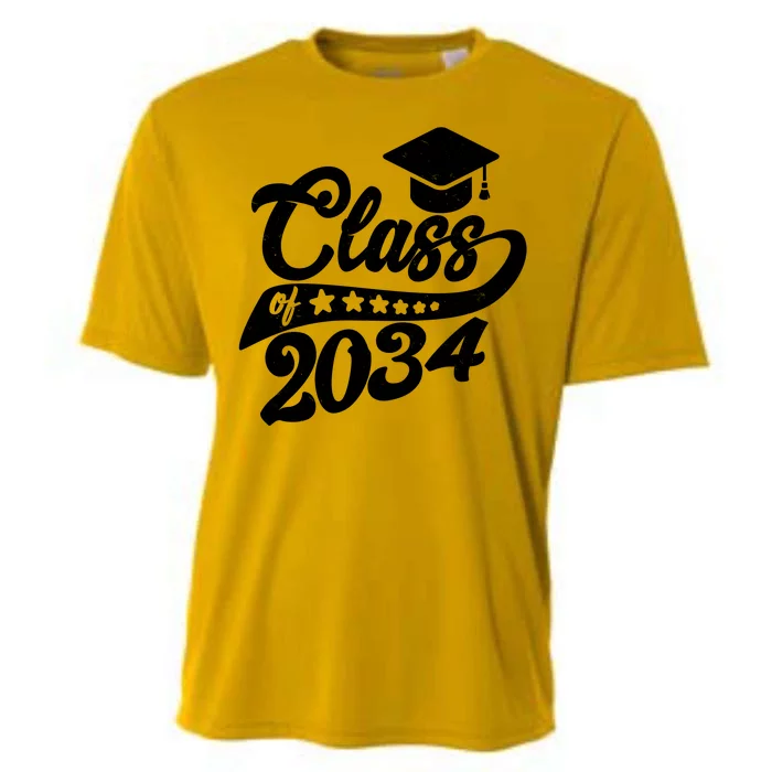 Future Class of 2034 Kindergarten Class Cooling Performance Crew T-Shirt