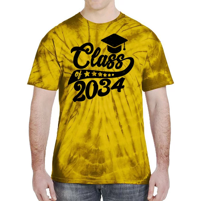 Future Class of 2034 Kindergarten Class Tie-Dye T-Shirt