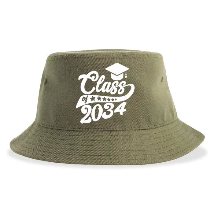 Future Class of 2034 Kindergarten Class Sustainable Bucket Hat