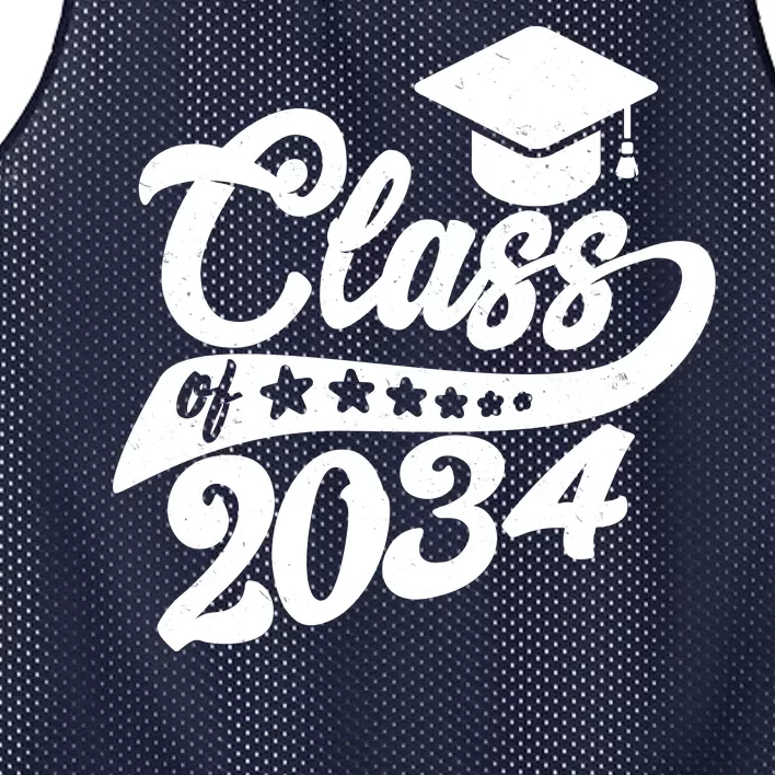 Future Class of 2034 Kindergarten Class Mesh Reversible Basketball Jersey Tank