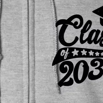 Future Class of 2034 Kindergarten Class Full Zip Hoodie