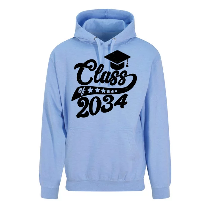 Future Class of 2034 Kindergarten Class Unisex Surf Hoodie