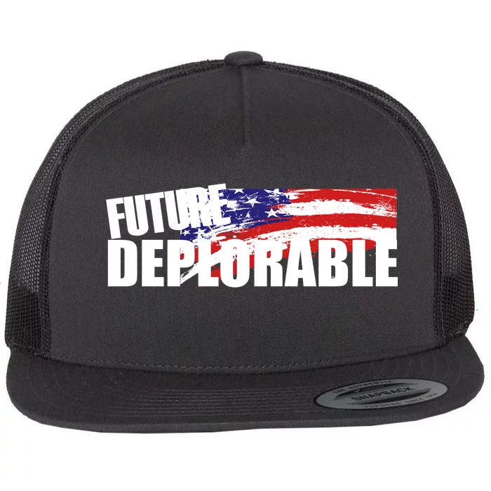 Future Deplorable Flat Bill Trucker Hat