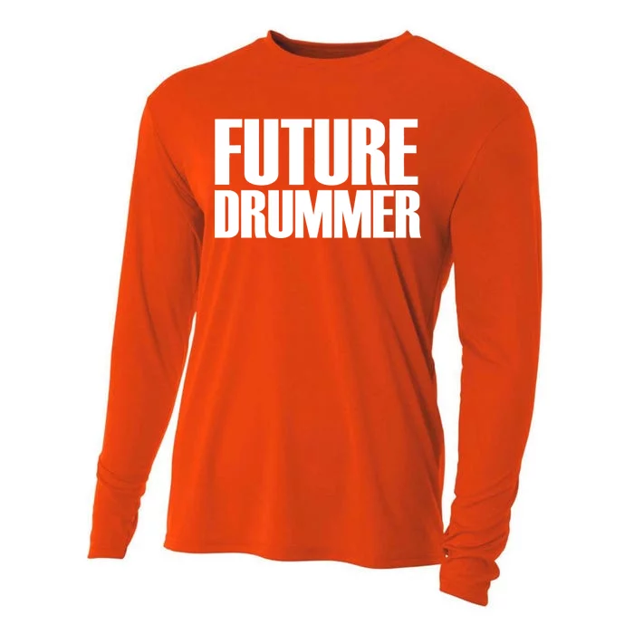 Future Drummer Cooling Performance Long Sleeve Crew