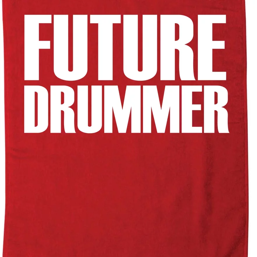 Future Drummer Platinum Collection Golf Towel