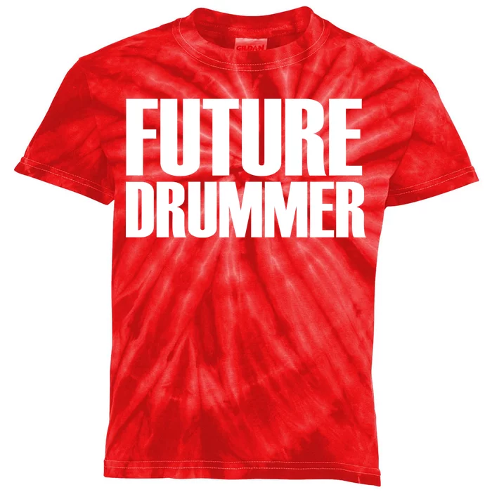 Future Drummer Kids Tie-Dye T-Shirt