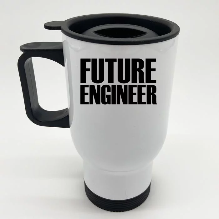 Future Engineer Front & Back Stainless Steel Travel Mug