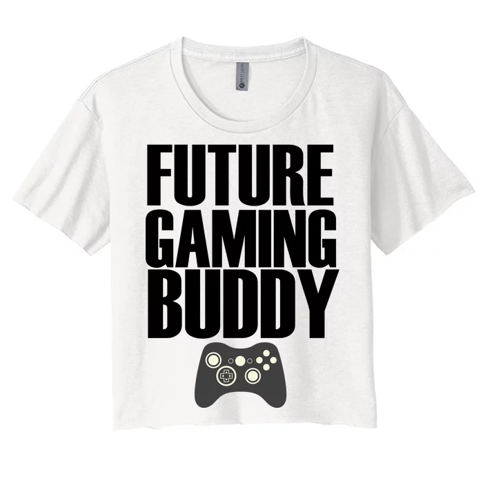 Future Gaming Buddy Women's Crop Top Tee