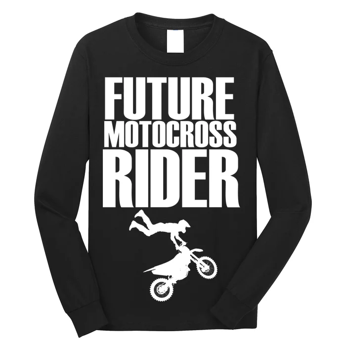 Future Motocross Rider Long Sleeve Shirt